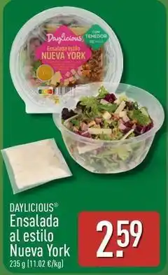 ALDI Ensalada al estilo nueva york oferta