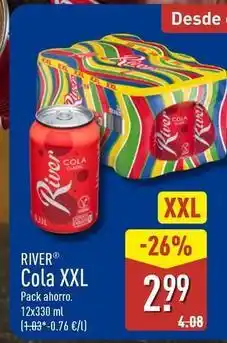 ALDI River - cola xxl oferta