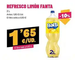 AhorraMas Fanta - refresco limon oferta