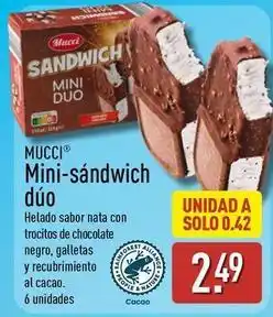 ALDI Mucci - mini-sandwich duo oferta