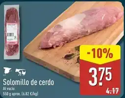 ALDI Solomillo de cerdo oferta