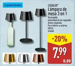 ALDI 3 en 1 - lampara de mesa 3 en 1 oferta