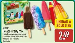 ALDI Mucci - helados party mix oferta