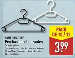 ALDI Home - perchas antideslizantes oferta