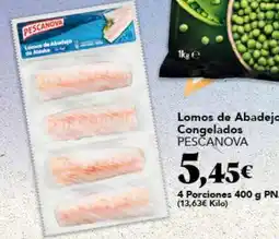 Gadis PESČANOVA Lomos de Abadejo Congelados oferta