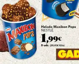 Gadis NESTLÉ Helado Maxibon Pops oferta