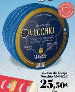 Gadis MANZER Queso de Oveja Vecchio oferta