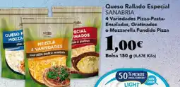 Gadis SANABRIA Queso Rallado Especial oferta