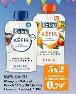 Gadis KAIKU Kéfir Mango o Natural Pouch oferta