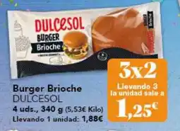 Gadis DULCESOL Burger Brioche oferta