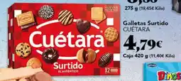 Gadis CUÉTARA Galletas Surtido oferta