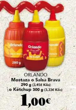 Gadis ORLANDO Mostaza o Salsa Brava o Kétchup oferta