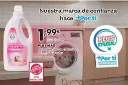 Supermercados Lupa PLUS MAX Detergente prendas delicadas oferta