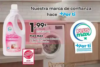 PLUS MAX Detergente prendas delicadas