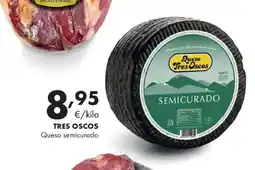 Supermercados Lupa TRES OSCOS Queso semicurado oferta