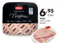 Supermercados Lupa TELLO Jamón cocido Matices oferta