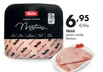 Supermercados Lupa TELLO Jamón cocido Matices oferta