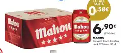 Supermercados Lupa MAHOU Cerveza Cinco Estrellas oferta
