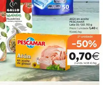 PESCAMAR Atún en aceite