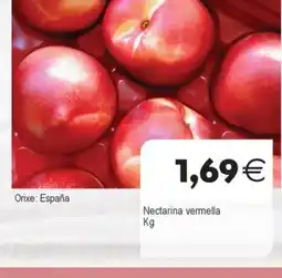 Plenus Supermercados Nectarina vermella oferta