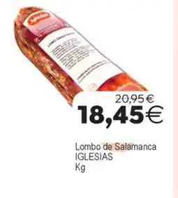 Plenus Supermercados IGLESIAS Lombo de Salamanca oferta