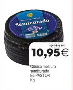 Plenus Supermercados EL PASTOR Queixo mestura semicurado oferta