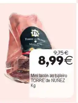 Plenus Supermercados TORRE DE NÚÑEZ Mini lacón ao baleiro oferta