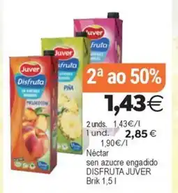 Plenus Supermercados DISFRUTA JUVER Néctar sen azucre engadido oferta