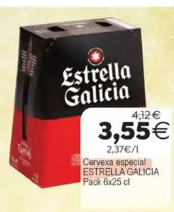 Plenus Supermercados ESTRELLA GALICIA Cervexa especial oferta