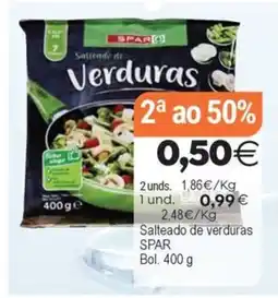Plenus Supermercados SPAR Salteado de verduras oferta