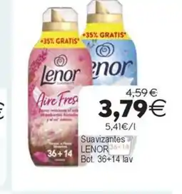 Plenus Supermercados LENOR Suavizantes oferta