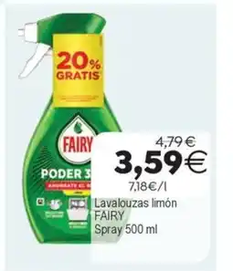 Plenus Supermercados FAIRY Lavalouzas limón oferta