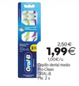 Plenus Supermercados ORAL-B Cepillo dental medio Pro-Clean oferta