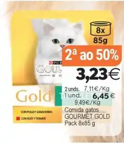 Plenus Supermercados GOURMET GOLD Comida gatos oferta
