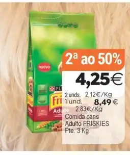 Plenus Supermercados FRISKIES Comida cans Adulto oferta