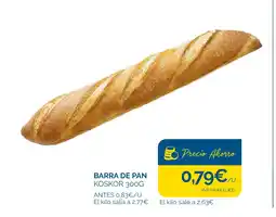 Supermercados La Despensa Barra de pan koskor oferta