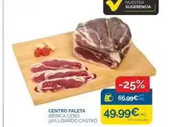 Supermercados La Despensa Centro paleta ibérica cebo oferta