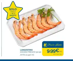 Supermercados La Despensa Langostino cocido fresco 30/40 oferta
