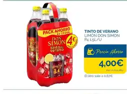 Supermercados La Despensa DON SIMON Tinto de verano limón oferta