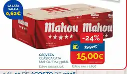 Supermercados La Despensa MAHOU Cerveza clásica lata oferta