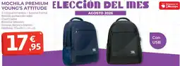 Alcampo Mochila premium young's attitude oferta