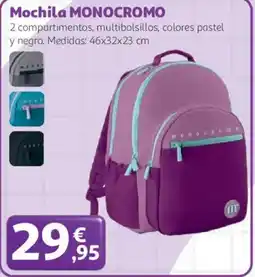Alcampo Monocromo mochila oferta