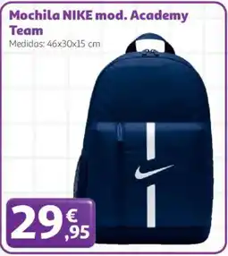 Alcampo NIKE Mochila mod. Academy Team oferta
