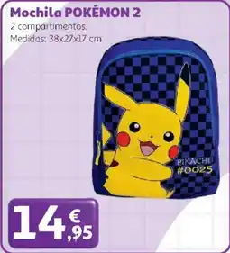 Alcampo POKÉMON 2 Mochila oferta