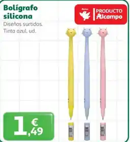 Alcampo Bolígrafo silicona oferta
