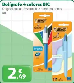 Alcampo BIC Bolígrafo 4 colores oferta