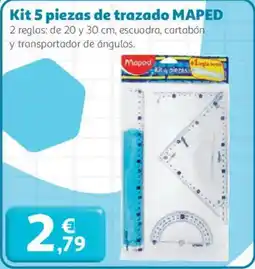 Alcampo MAPED Kit 5 piezas de trazado oferta