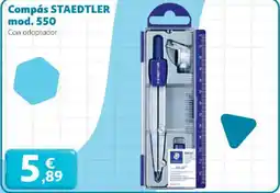 Alcampo STAEDTLER Compás mod. 550 oferta