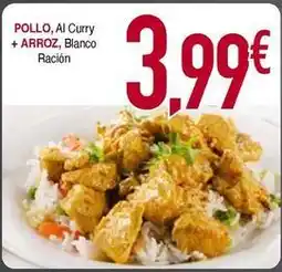 Masymas Blanco - pollo, al curry + arroz oferta
