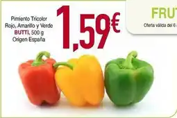 Masymas Origen - pimiento tricolor rojo, amarillo y verde oferta